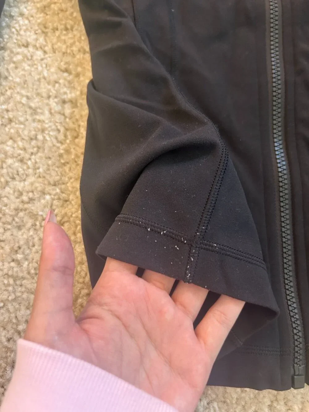 Lululemon Define Jacket Black Nulu Size 8